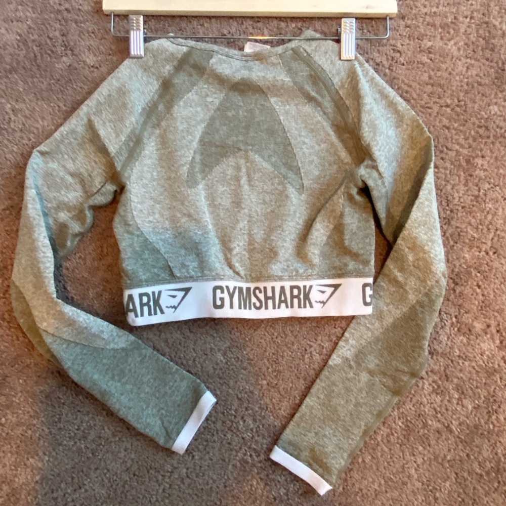 Gymshark: Flex Long Sleeve Crop Top